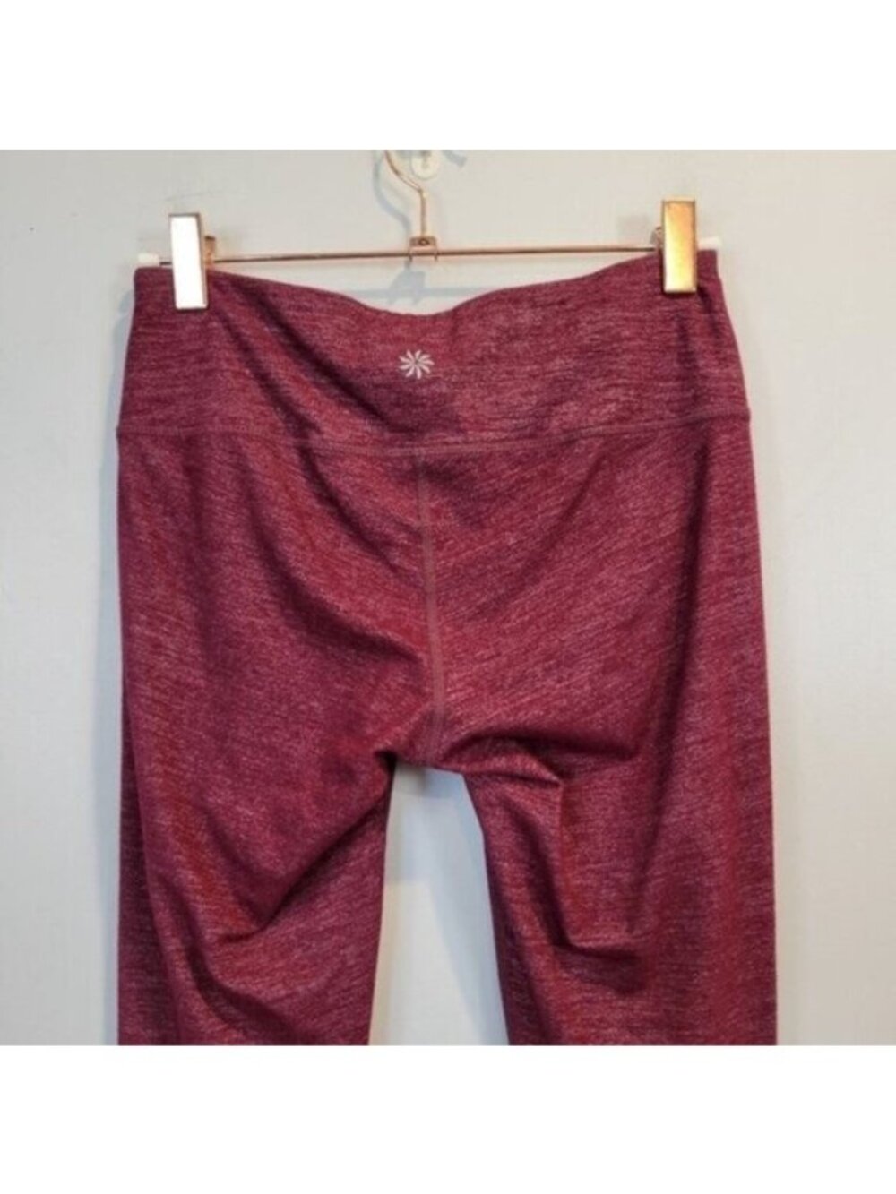 Athleta | Quest Chaturanga tight leggings Red Crimson - Picture 5 of 7
